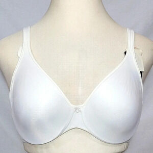 36D Bali 3383 Passion For Comfort Underwire‎ Bra White NWT